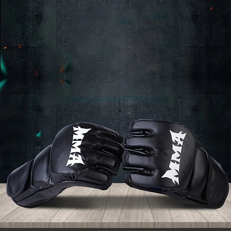 Boxing Gloves For Mma Muay Thai Free Fighting Taekwondo Fighting Sandbag Training Half Finger Boxing Gloves