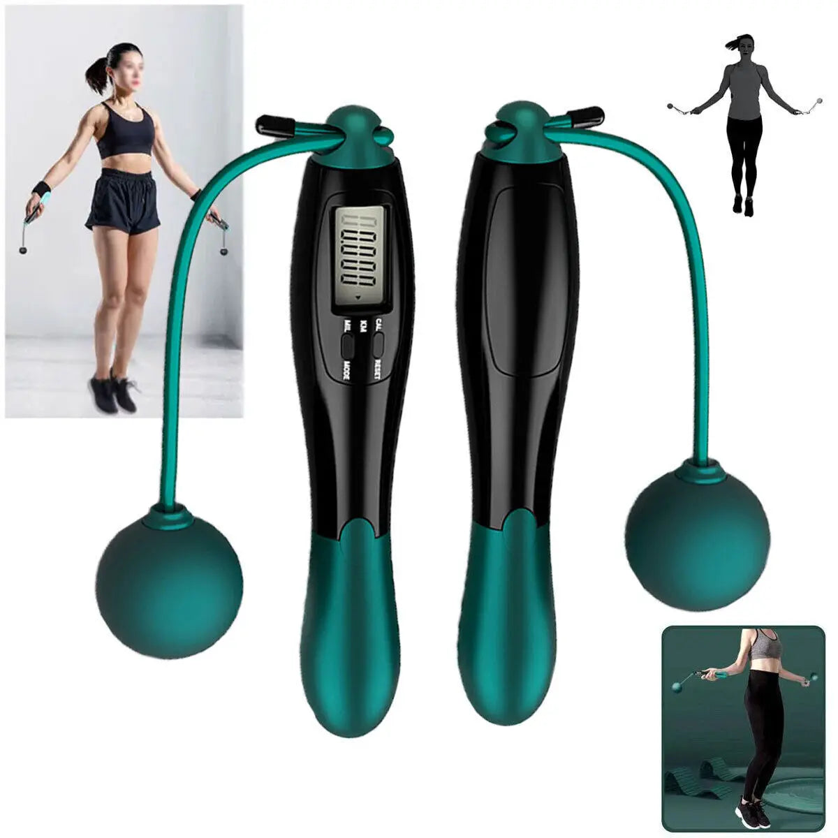 JumpFit™ Smart Weighted Skipping Rope