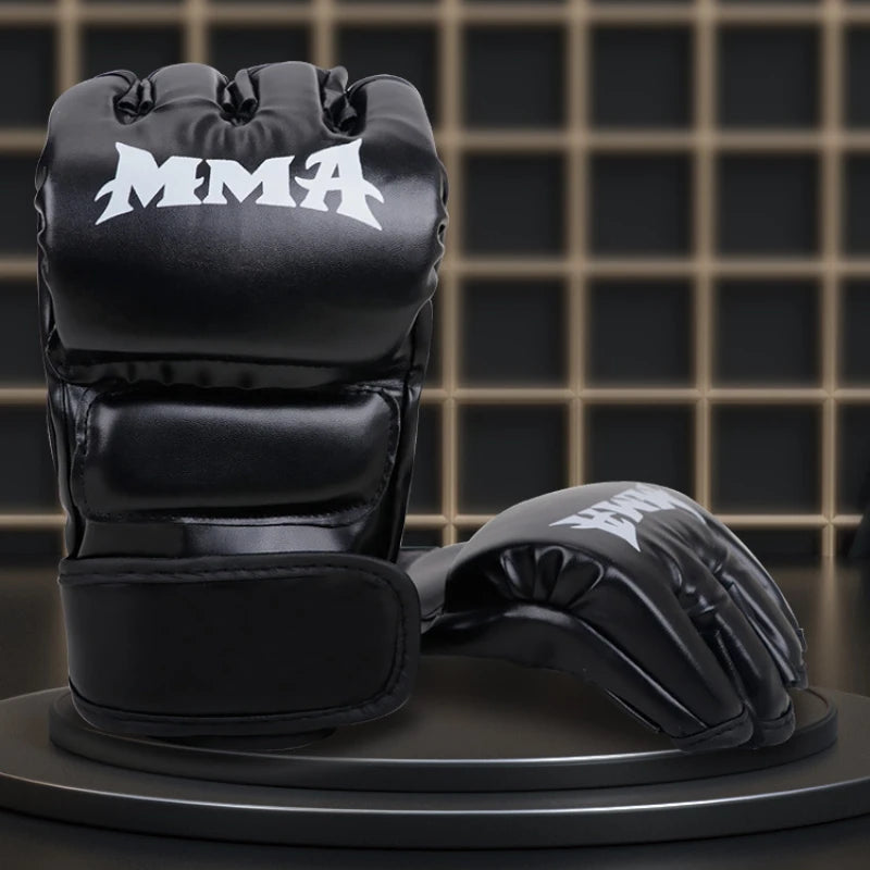 High-quality Training Gloves MMA and Martial Arts with Thickened Fingers Added Protection Flexibility Suitable for Adults Kids