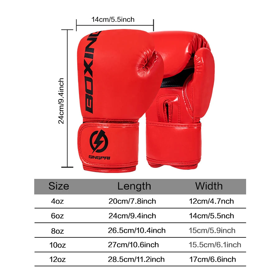 Gingpai kids Pro Boxing Gloves