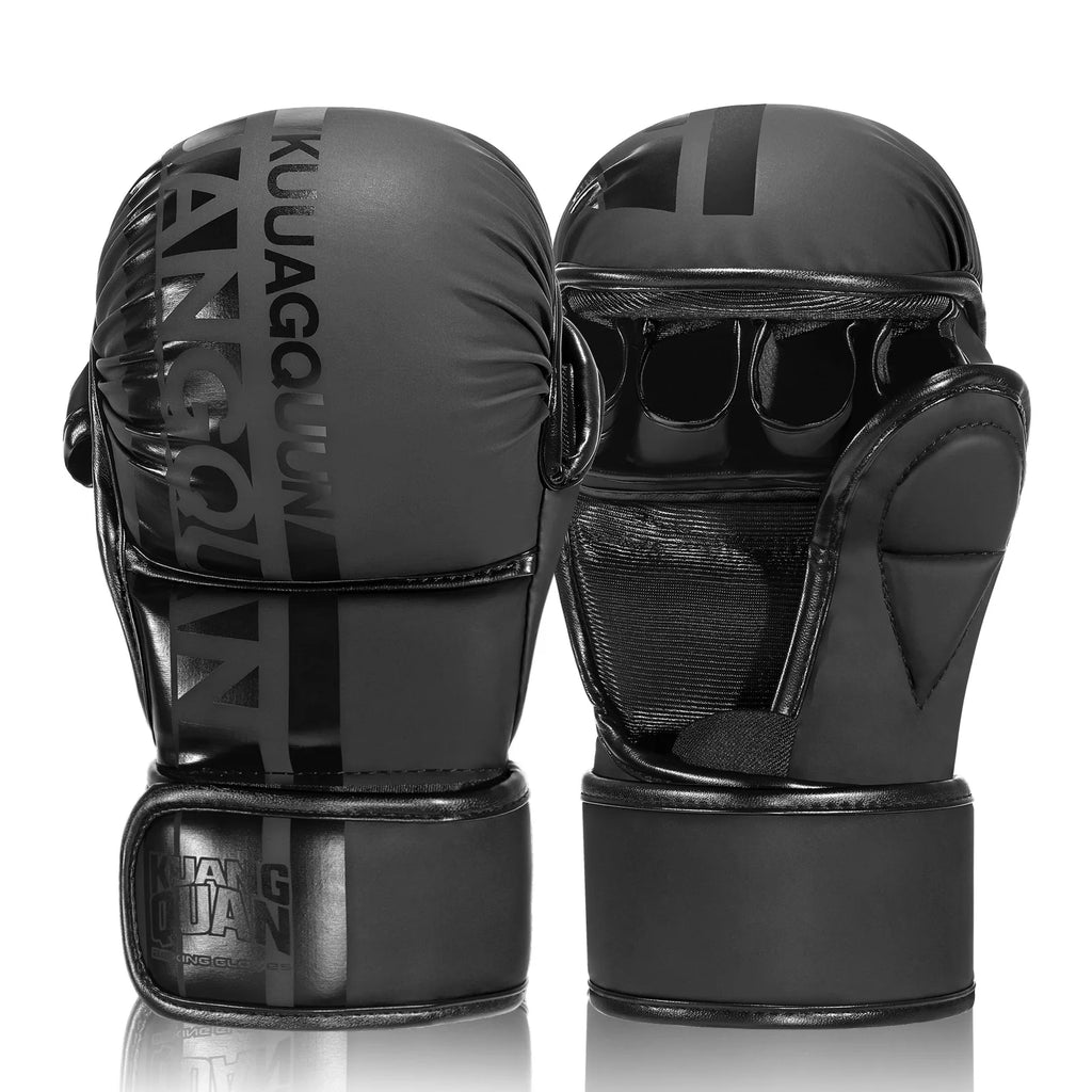 MMA Gloves Open Palm Sparring & Grappling Mitts,Martial Arts for Men & Women,Combat Sports,MMA, Boxing, Muay Thai, Kickboxing