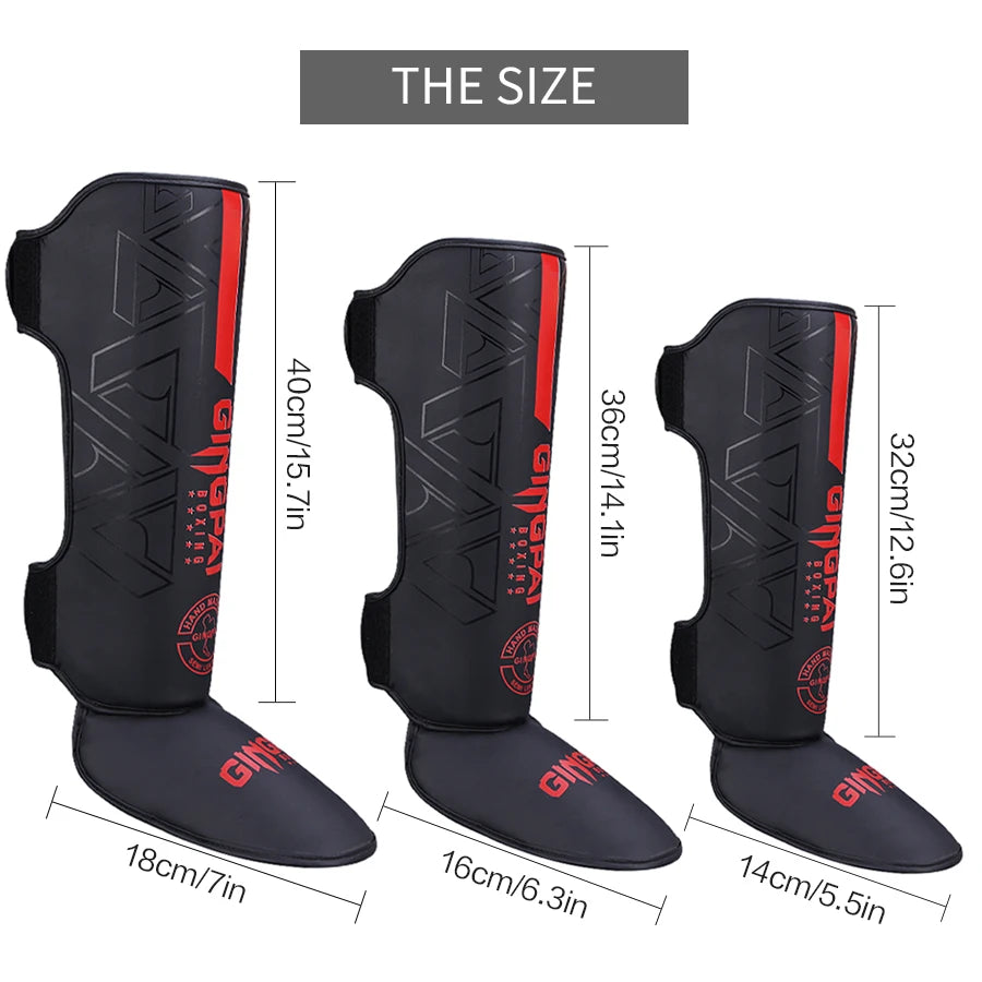 Gingpai Elite Strike Shin Guards