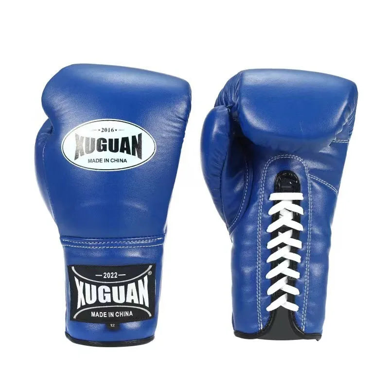 Xuguan Pro Lace-Up Boxing Gloves