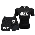 ApexForce™ MMA Training Set – Rash Guard & Shorts