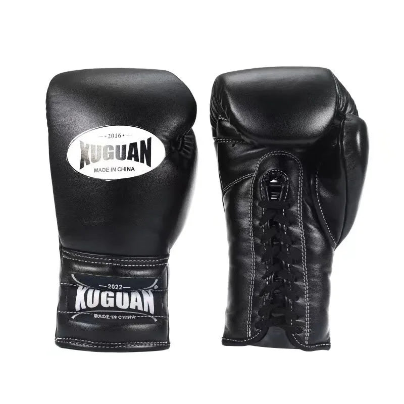 Xuguan Pro Lace-Up Boxing Gloves