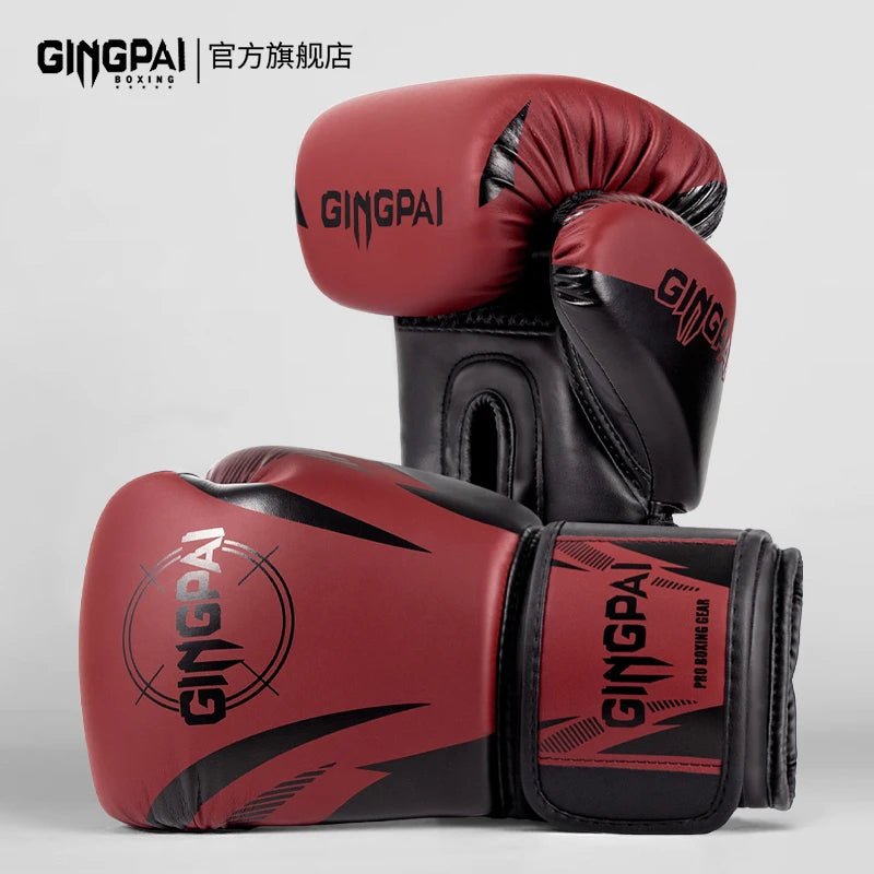 Gingpai Pro Strike Boxing Gloves Man Woman Kids