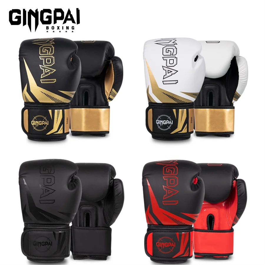 GINGPAI Elite Strike Pro Boxing Gloves