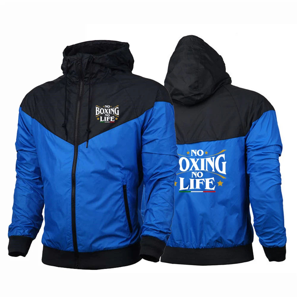 No Boxing No Life – Champion Windbreaker Jacket