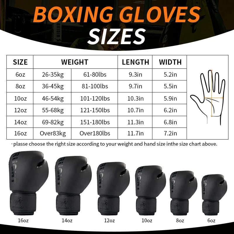 Scient ProStrike Matte Boxing Gloves