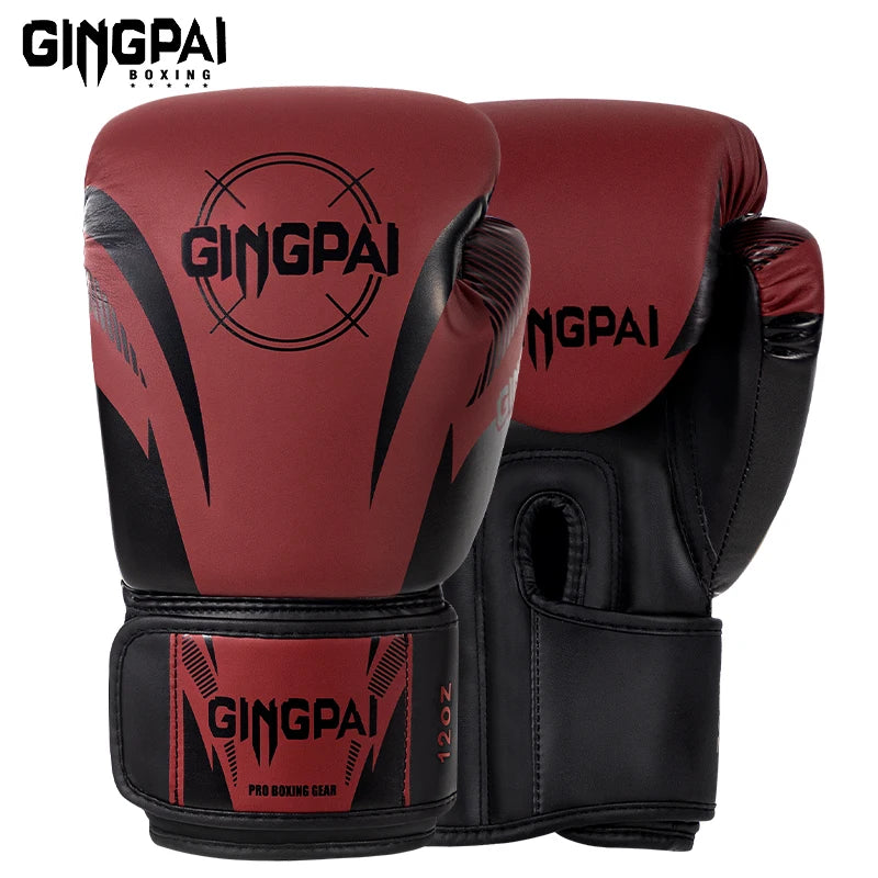Gingpai Pro Strike Boxing Gloves Man Woman Kids