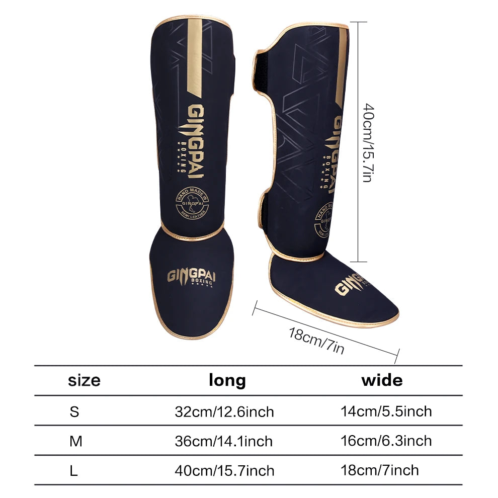 Gingpai Elite Strike Shin Guards