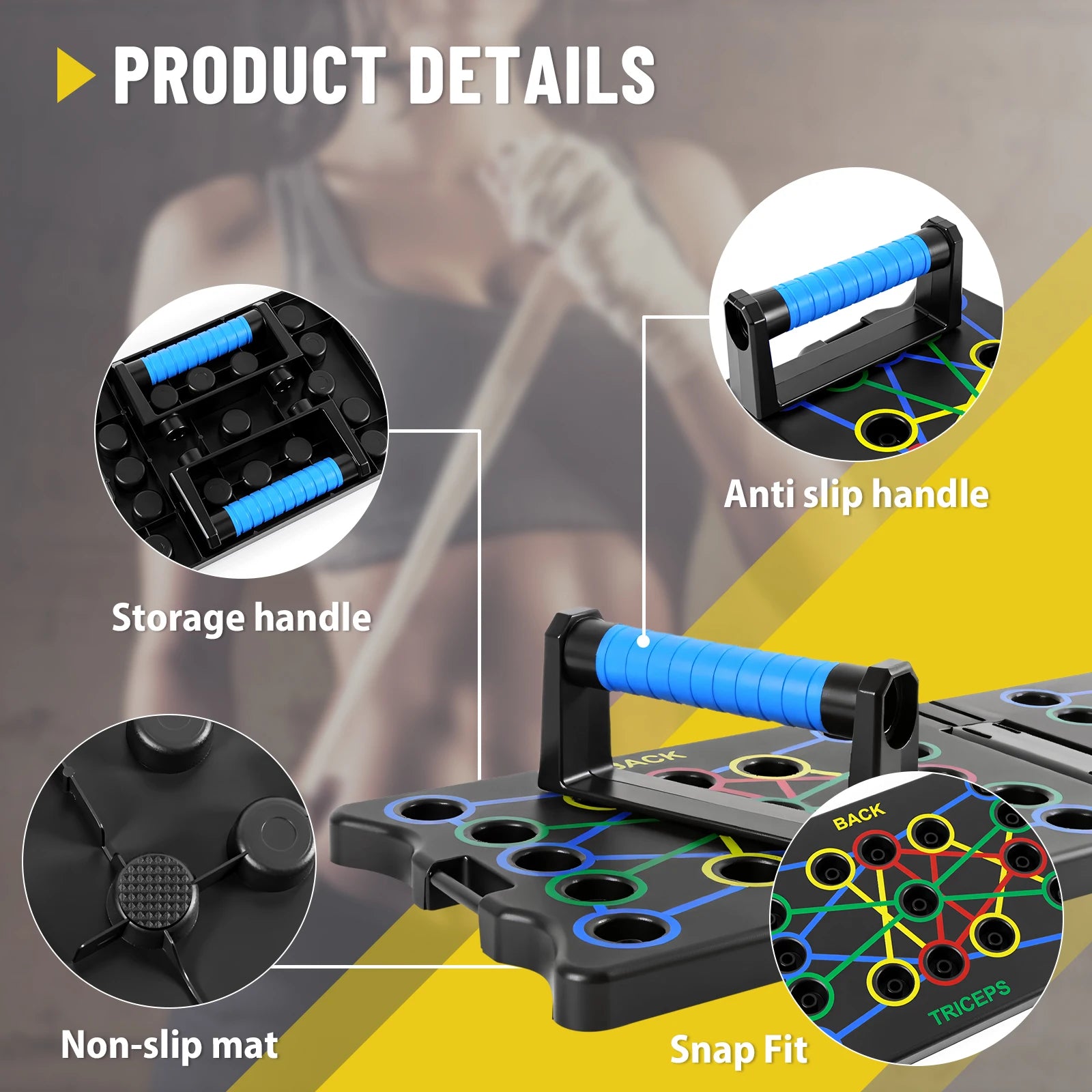 PushFlex™ Pro Home Workout Board