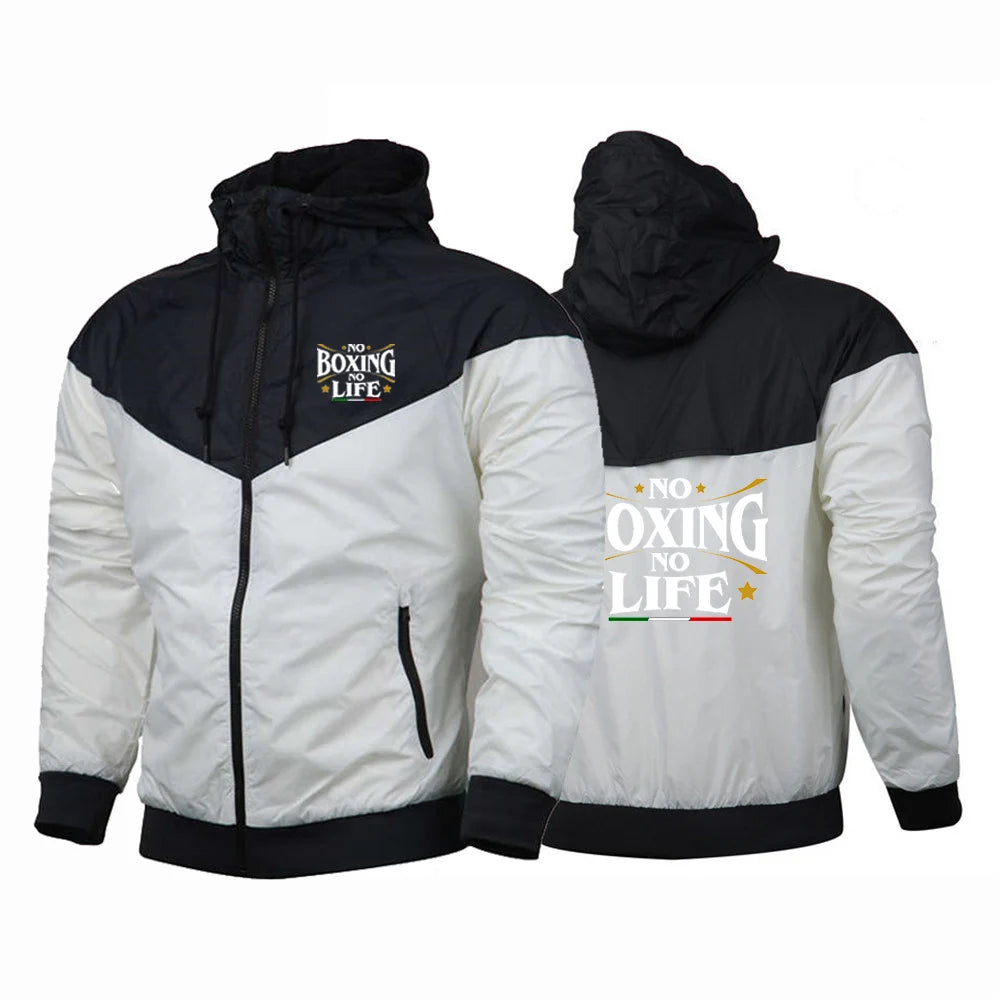 No Boxing No Life – Champion Windbreaker Jacket