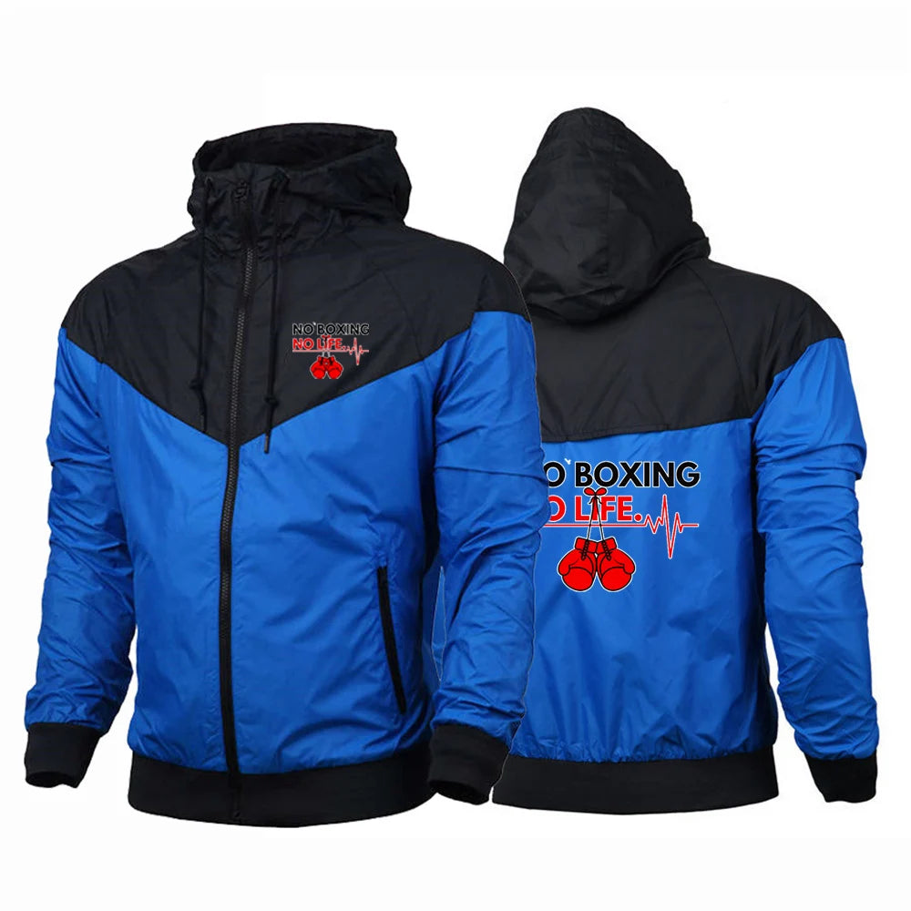 No Boxing No Life – Champion Windbreaker Jacket