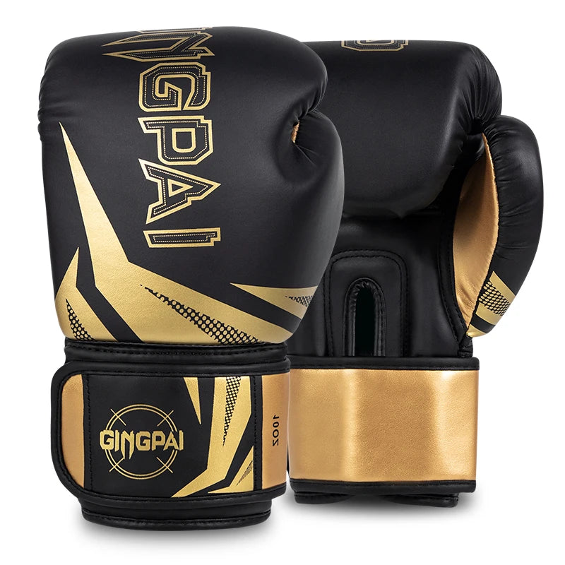 GINGPAI Elite Strike Pro Boxing Gloves