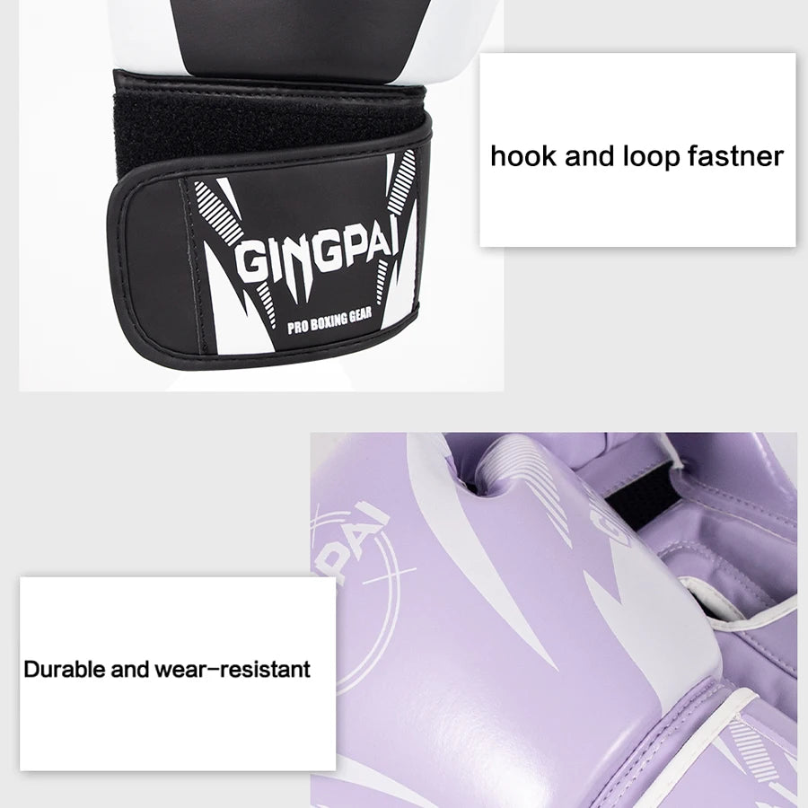 Gingpai Pro Strike Boxing Gloves Man Woman Kids