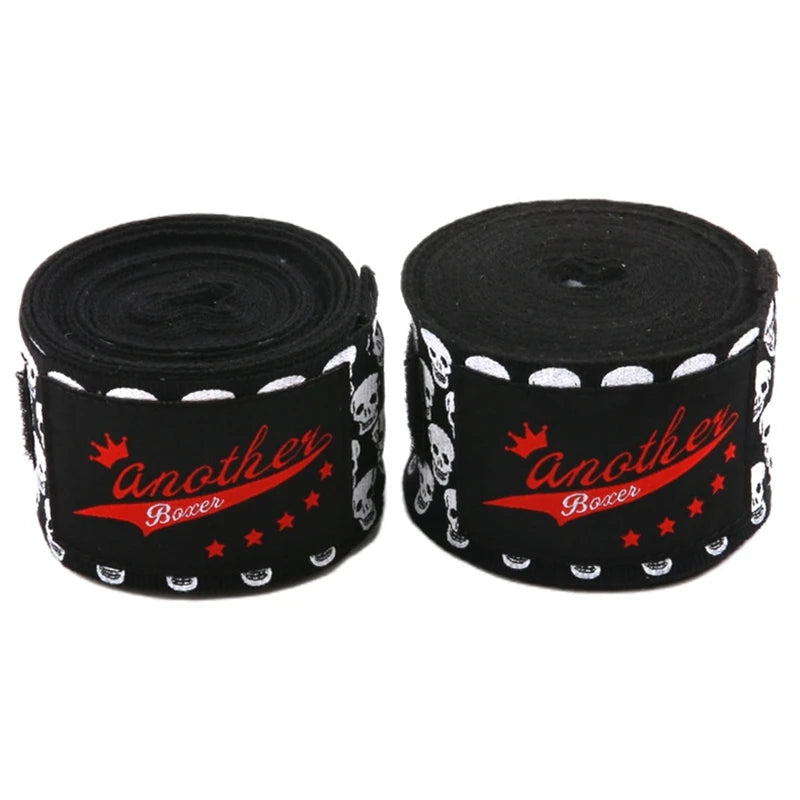 Skull Zebra Another Pro Boxing Hand Wraps