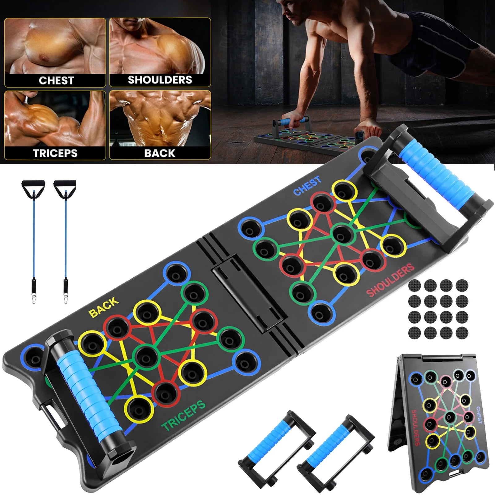 PushFlex™ Pro Home Workout Board