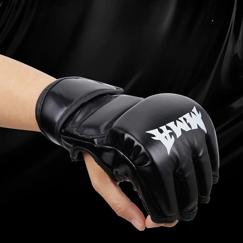 High-quality Training Gloves MMA and Martial Arts with Thickened Fingers Added Protection Flexibility Suitable for Adults Kids