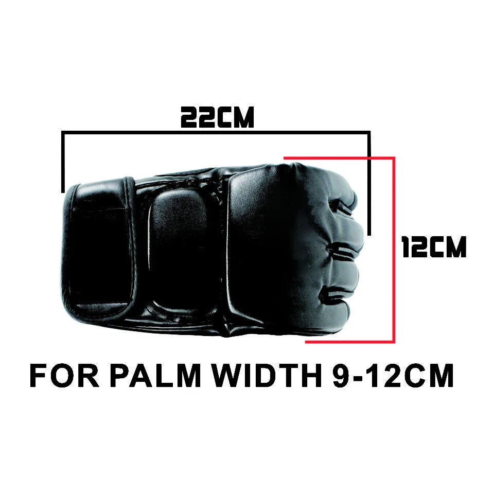 box boxers MMA Black ferocious fighting half-finger gloves Tiger muay thai boxing pads boxing gloves men mma fight sanda glove