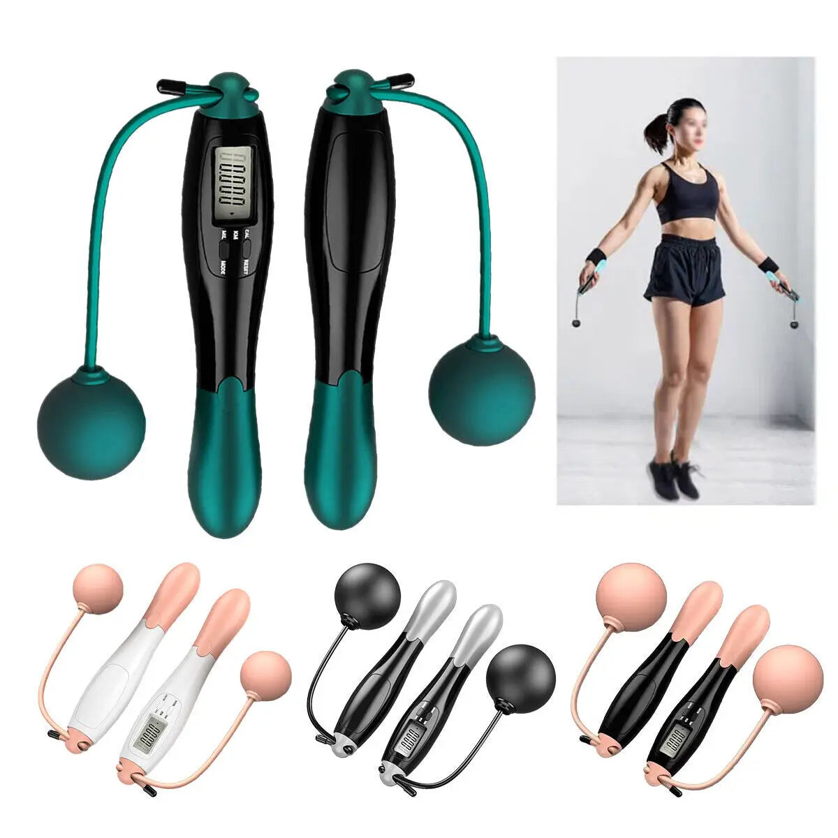 JumpFit™ Smart Weighted Skipping Rope